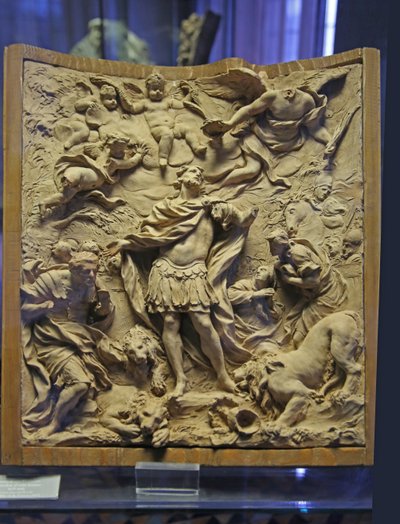 The Martyrdom of St Eustace by Melchiorre Cafa